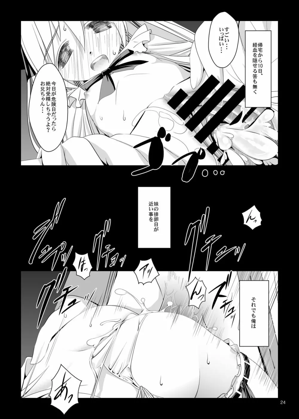 妹の危険なおねだり - page24