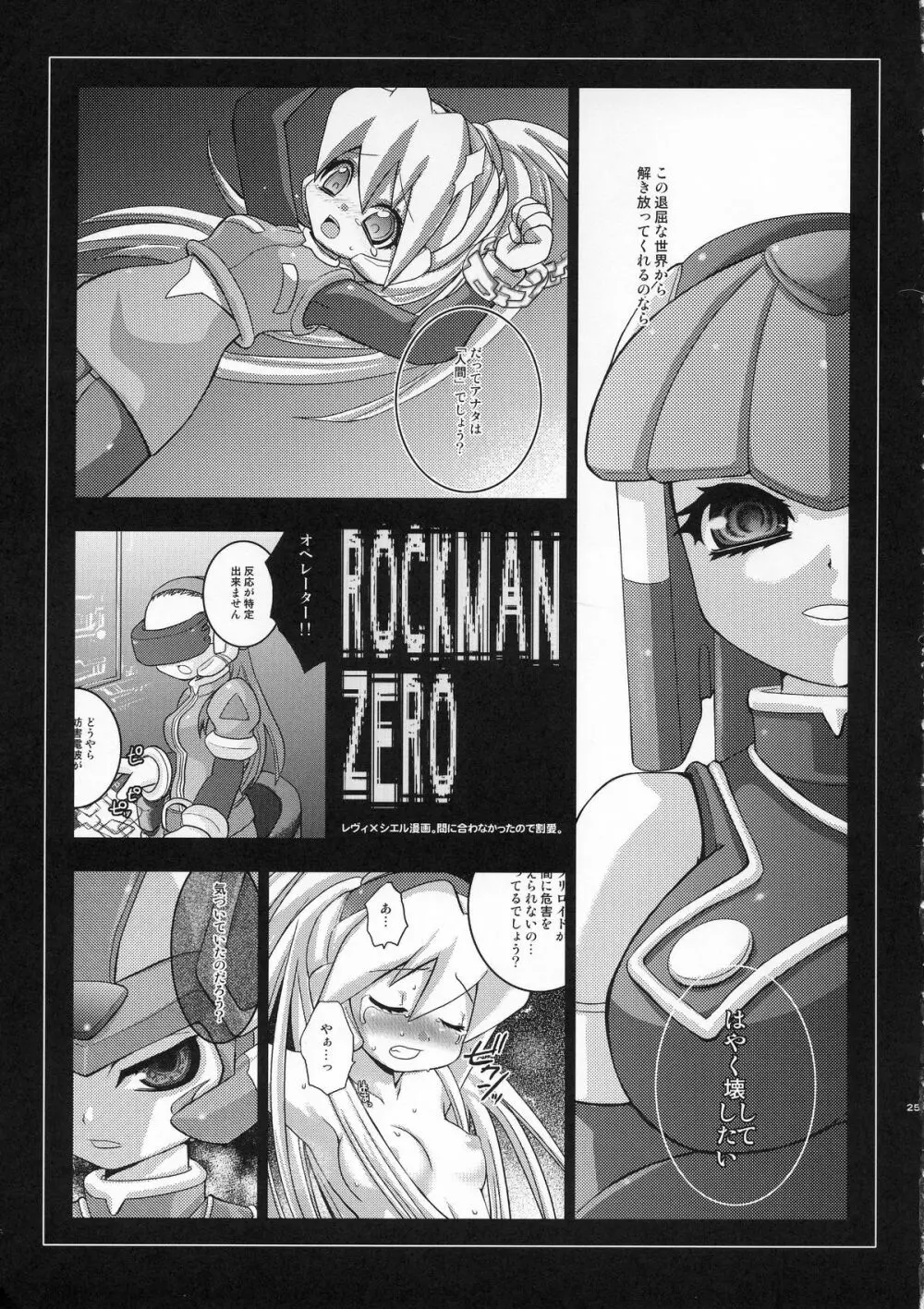 ロクエロ ROCKMAN ERO - page24