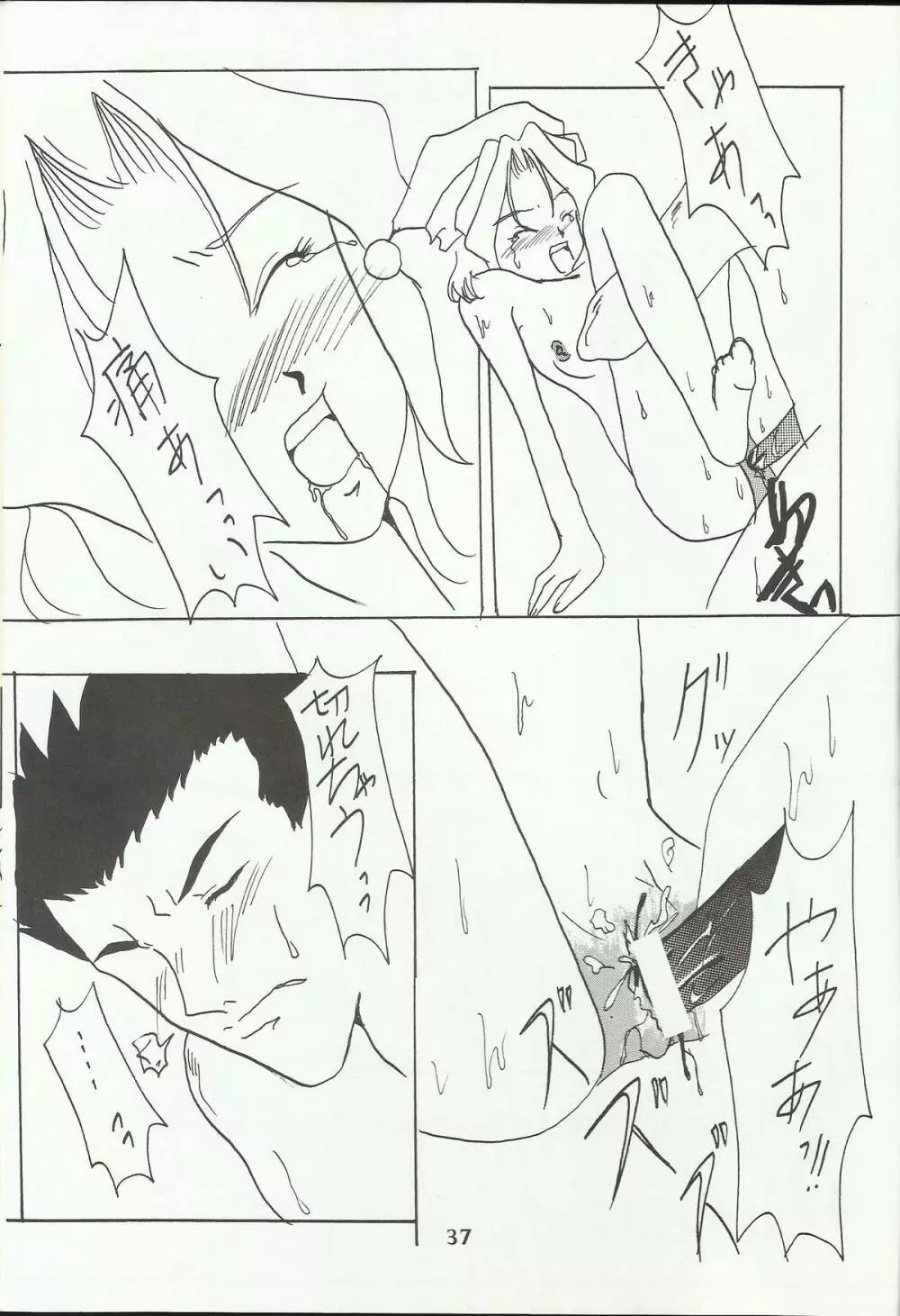 Ohgami Ichiro & iris Chateaubriand doujinshi - page38