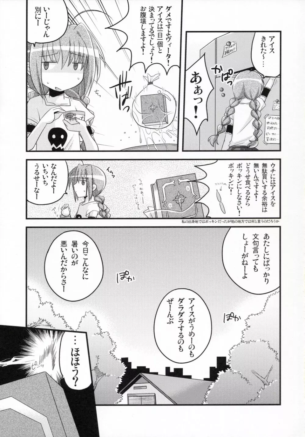 ビターなヴィータのアイスクリーム - page6