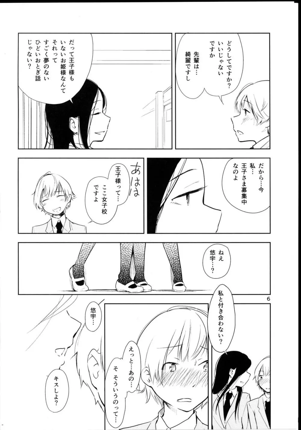 オレンジ 王子さまとアイコトバ - page6