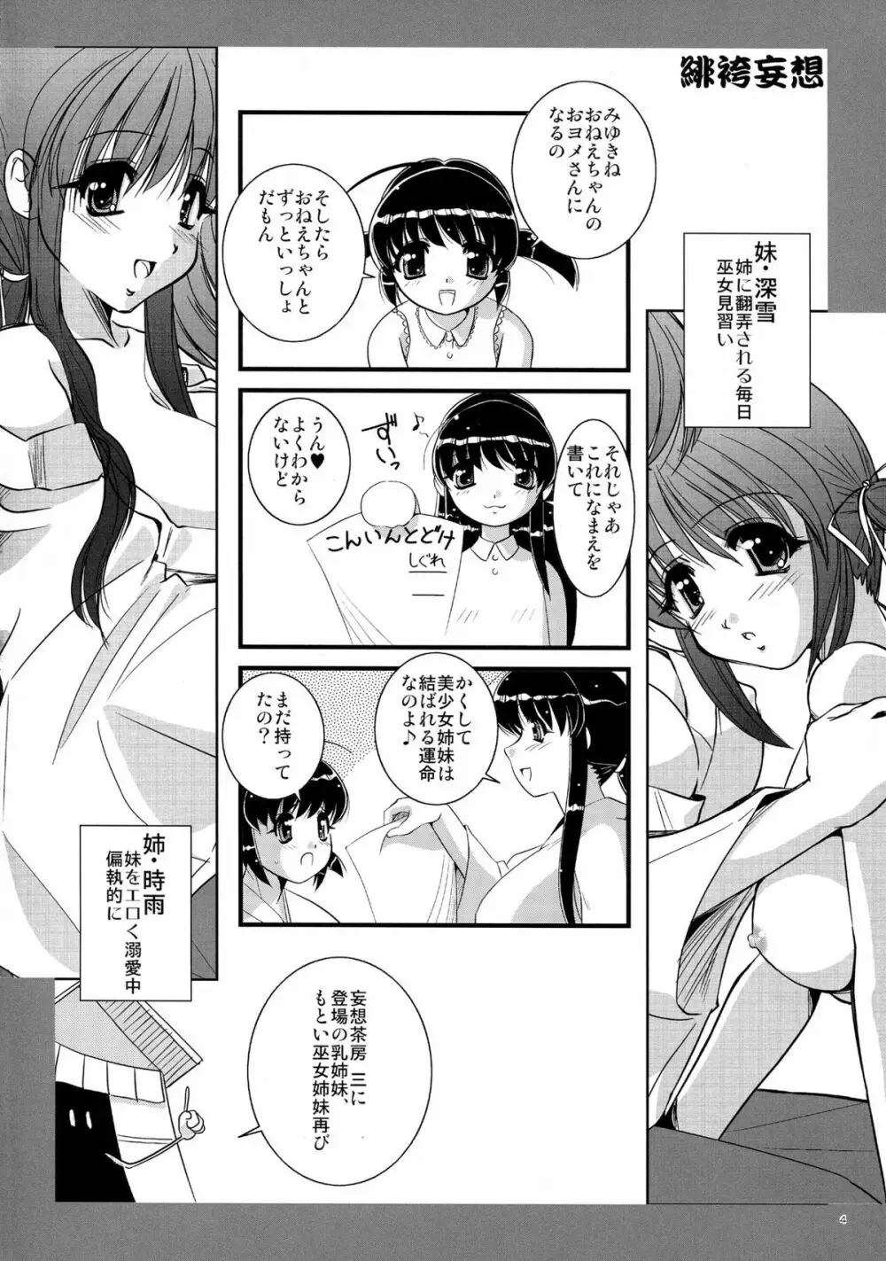 緋袴妄想 - page4