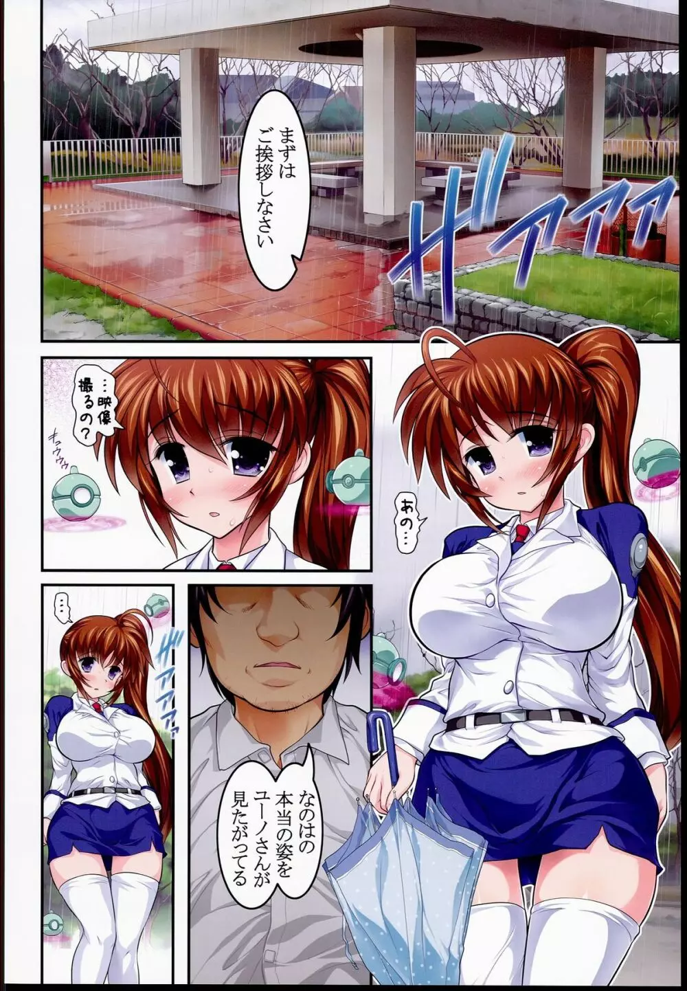 乳なのはさん公園調教編フルカラー版 - page6