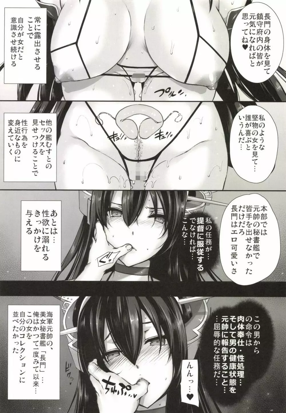 堕落戦艦 -男を知らなかった艦娘達- - page12