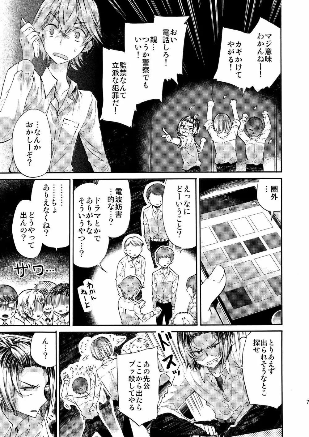 密室監禁AV垂れ流し - page7