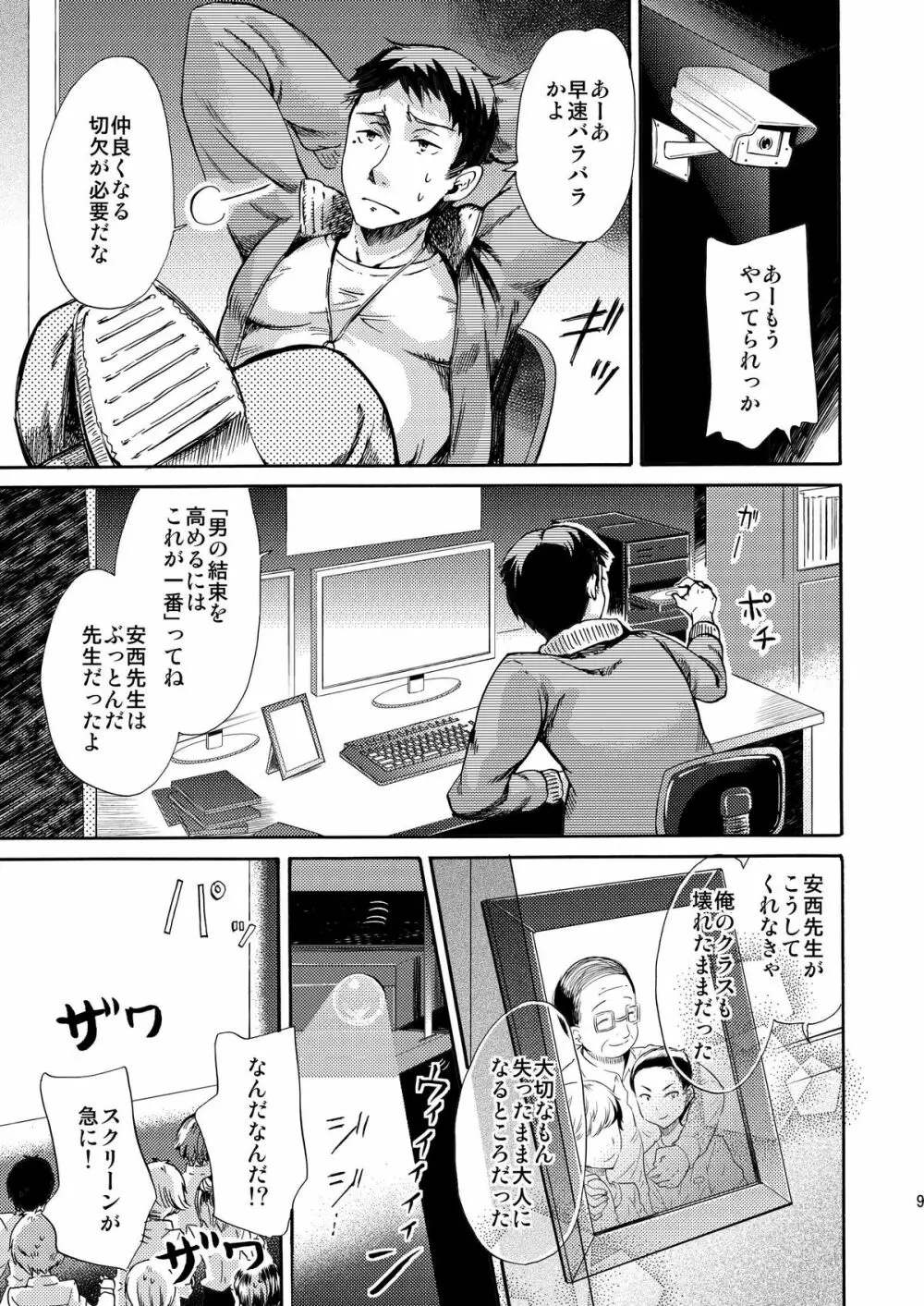 密室監禁AV垂れ流し - page9