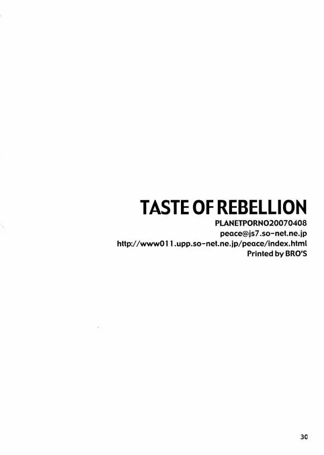 Taste of Rebellion - page29