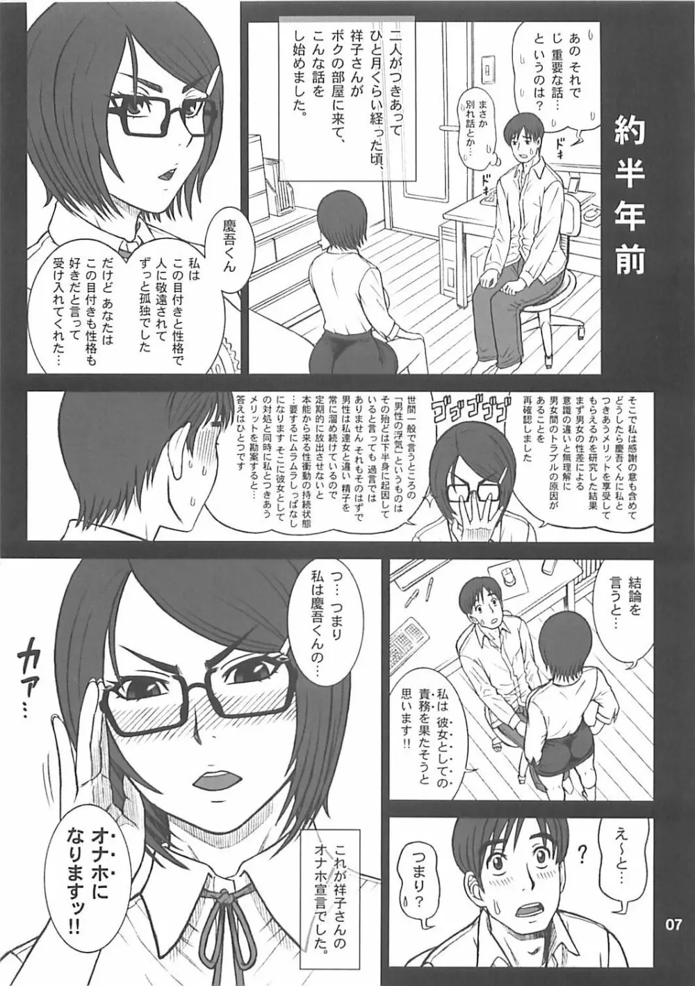 31回転 祥子さんのオナホ ♥ 宣言!! - page7