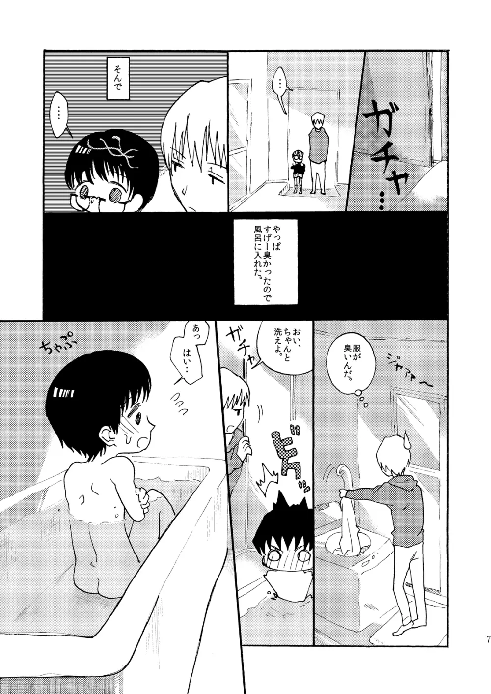 夕暮れ時の♂学生 - page6