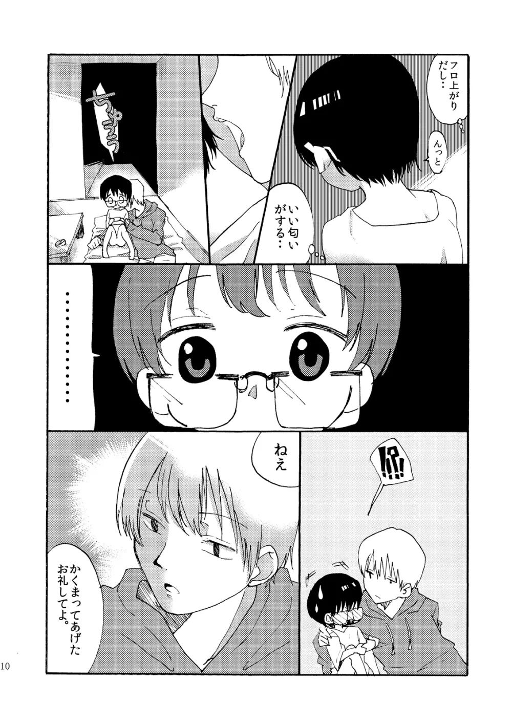 夕暮れ時の♂学生 - page9