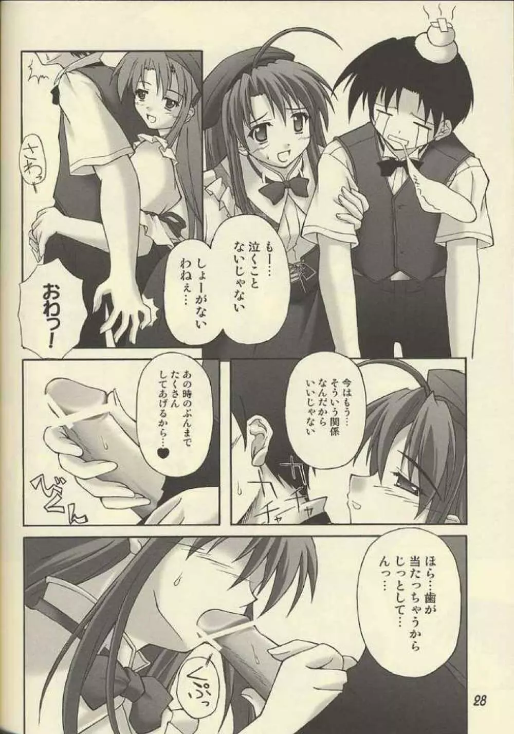 (C62) [生徒会室 (あきもと大)] D.T.O!! Don't Take Off (the uniform)!! (Piaキャロットへようこそ!! 3) - page25