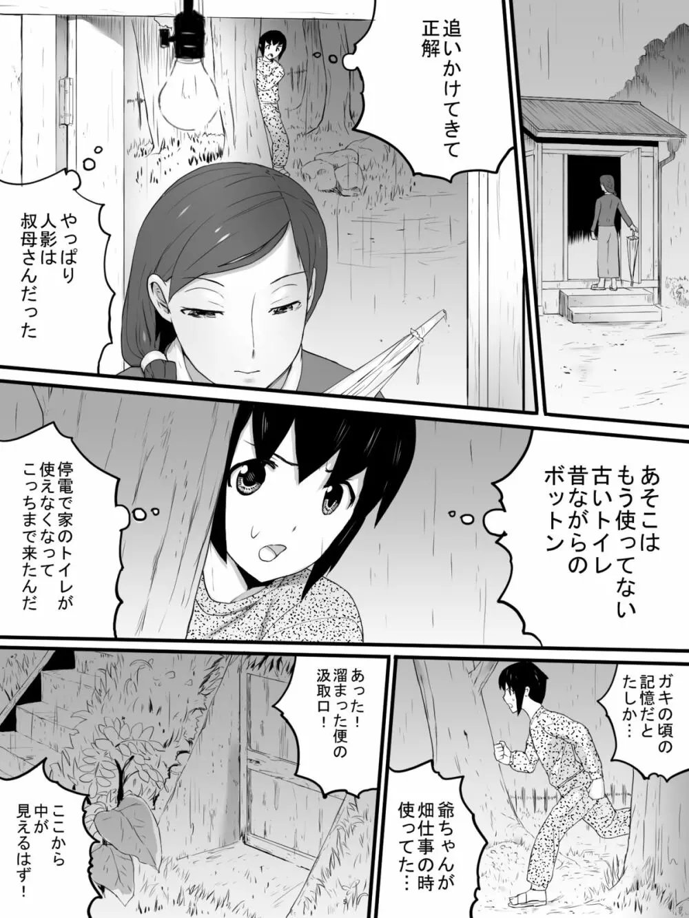 おばさんのトイレを下から覗く - page6