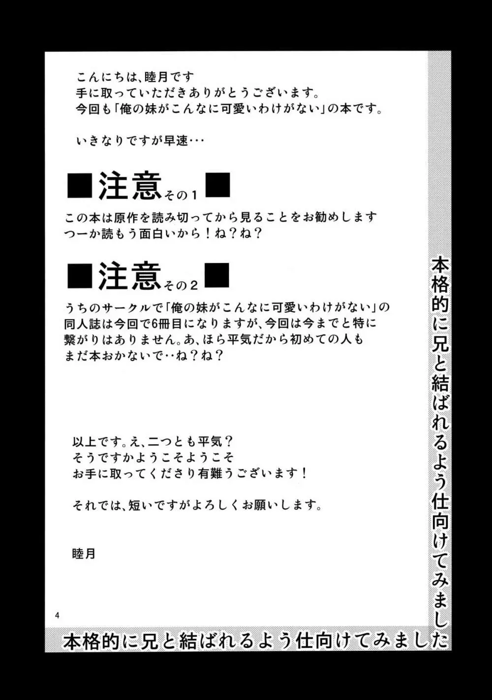 本格的に兄と結ばれるように仕向けてみました - page3