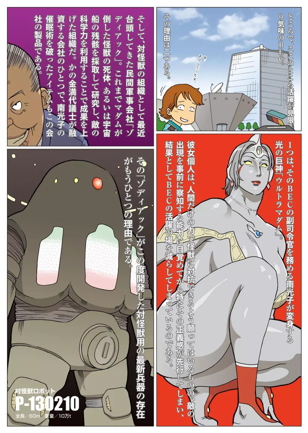 妄想特撮シリーズ ウルトラマダム4 - page21