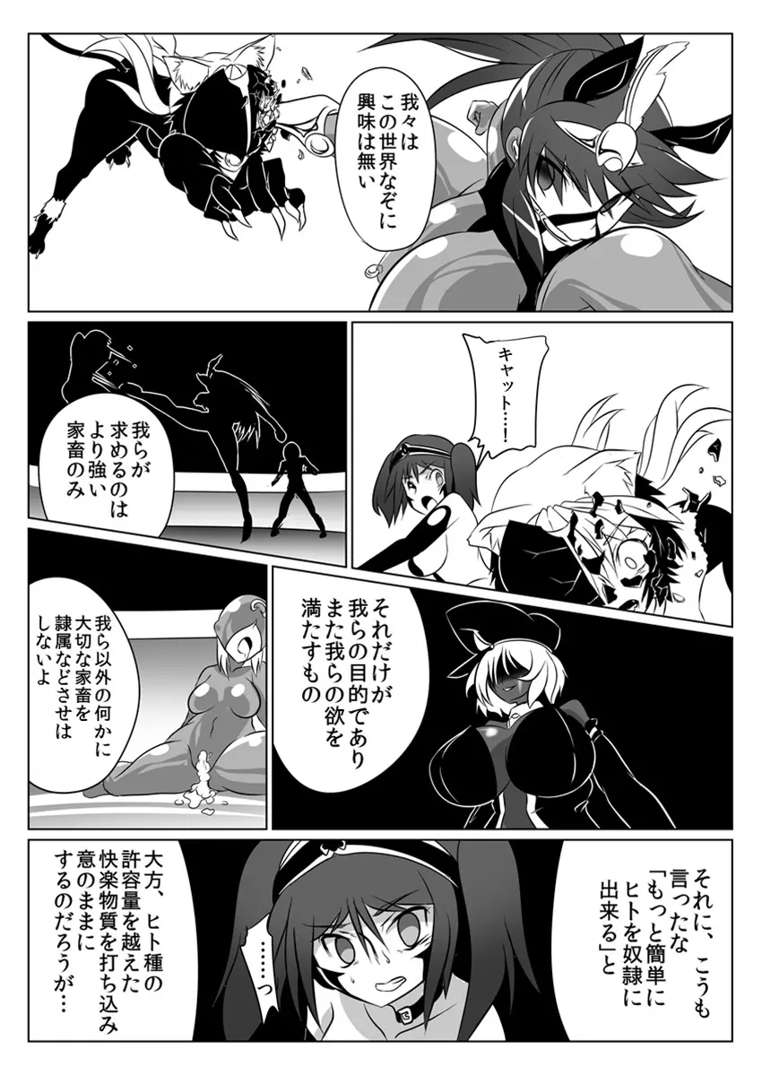 次元帝国ドミギュラス対オルガナイズドヒロインズ - page21