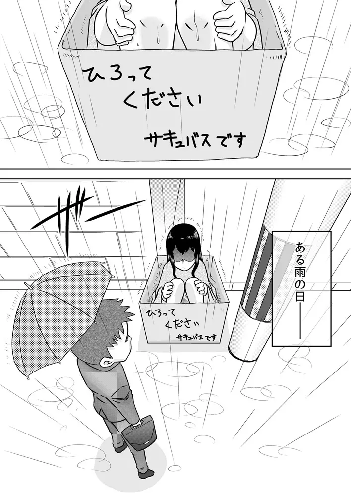 拾い少女 ～ある雨の日ロリサキュバスを持ち帰った～ - page2