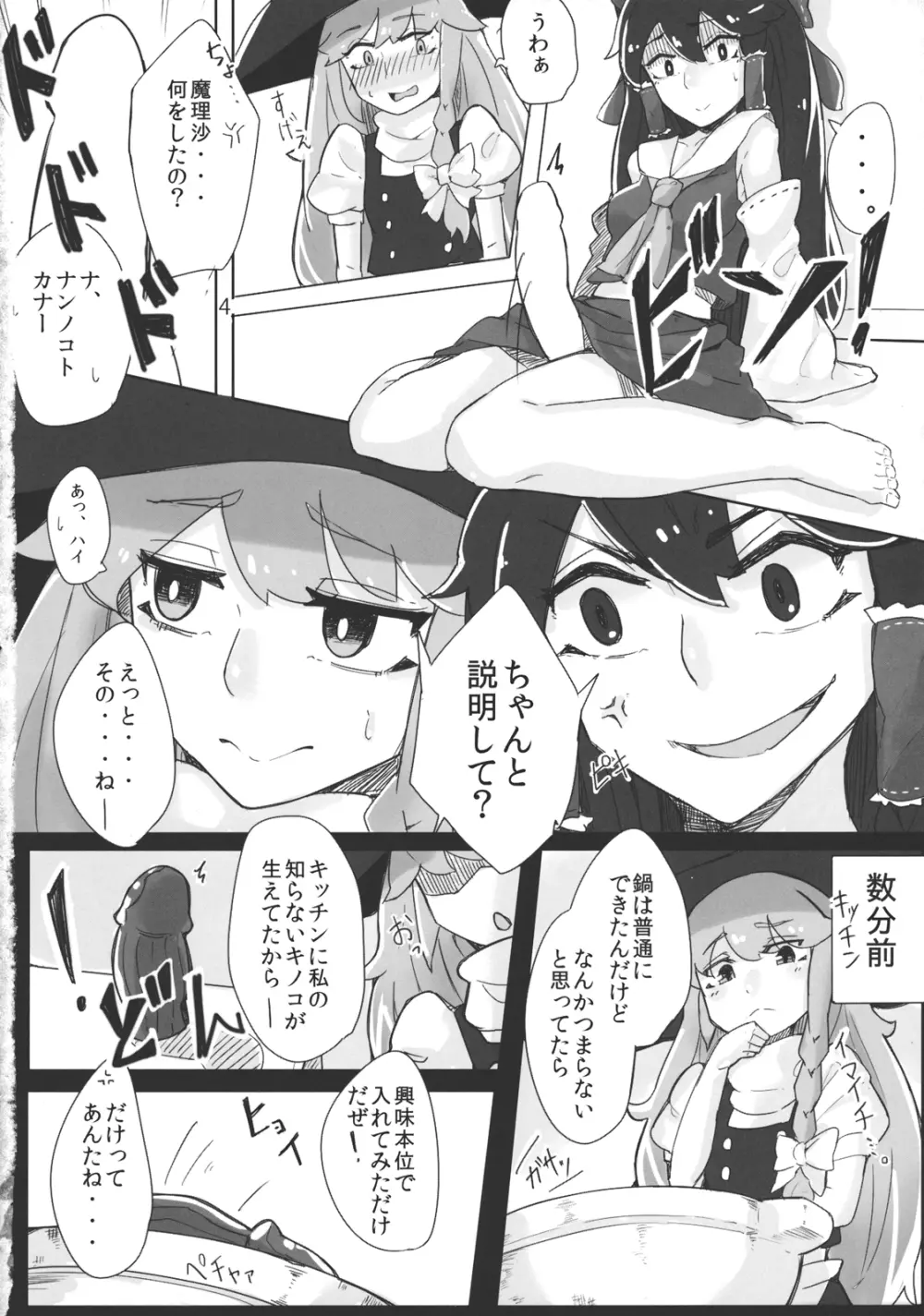 霊夢が魔理沙で - page5