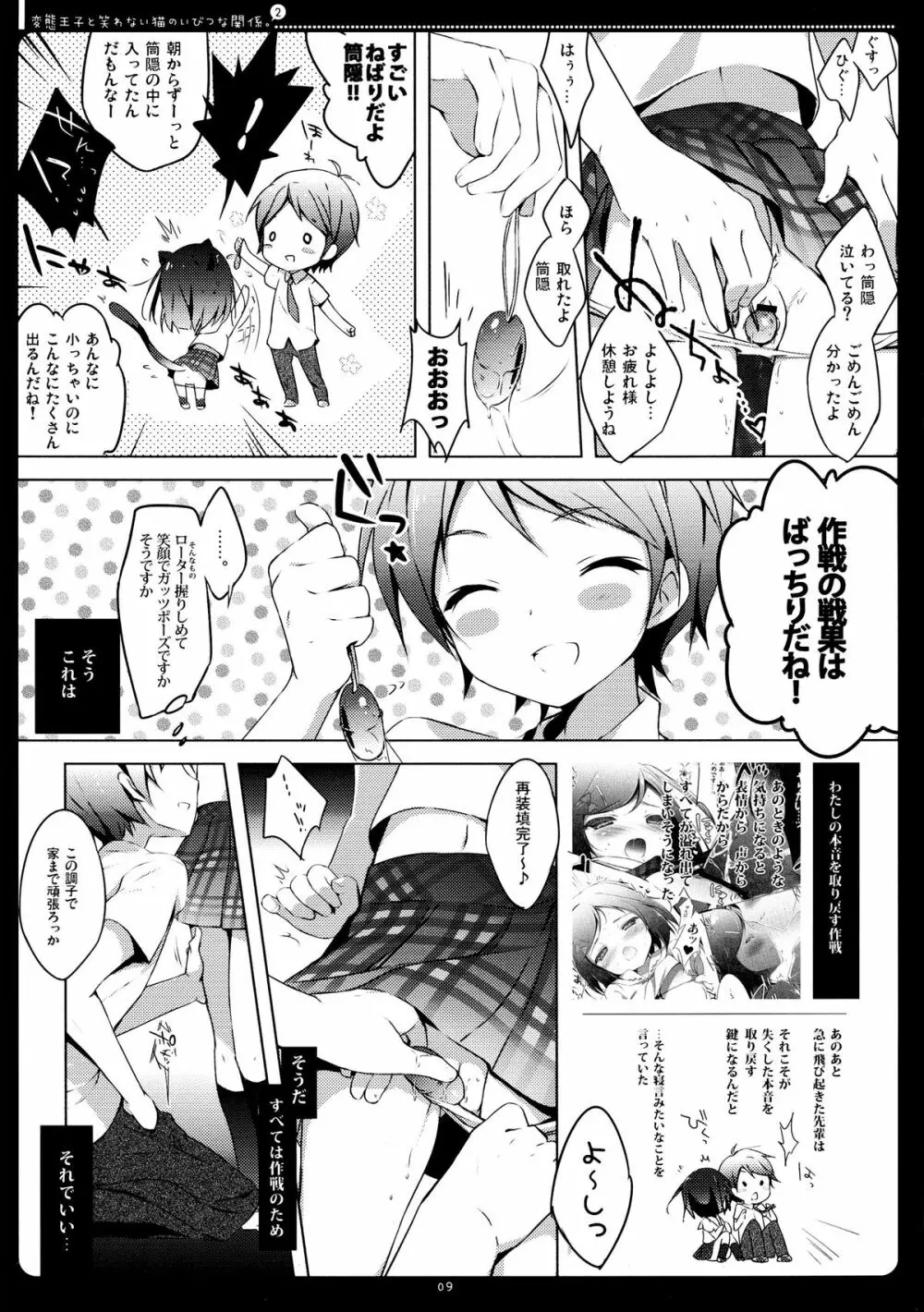 変態王子と笑わない猫のいびつな関係。2 - page8