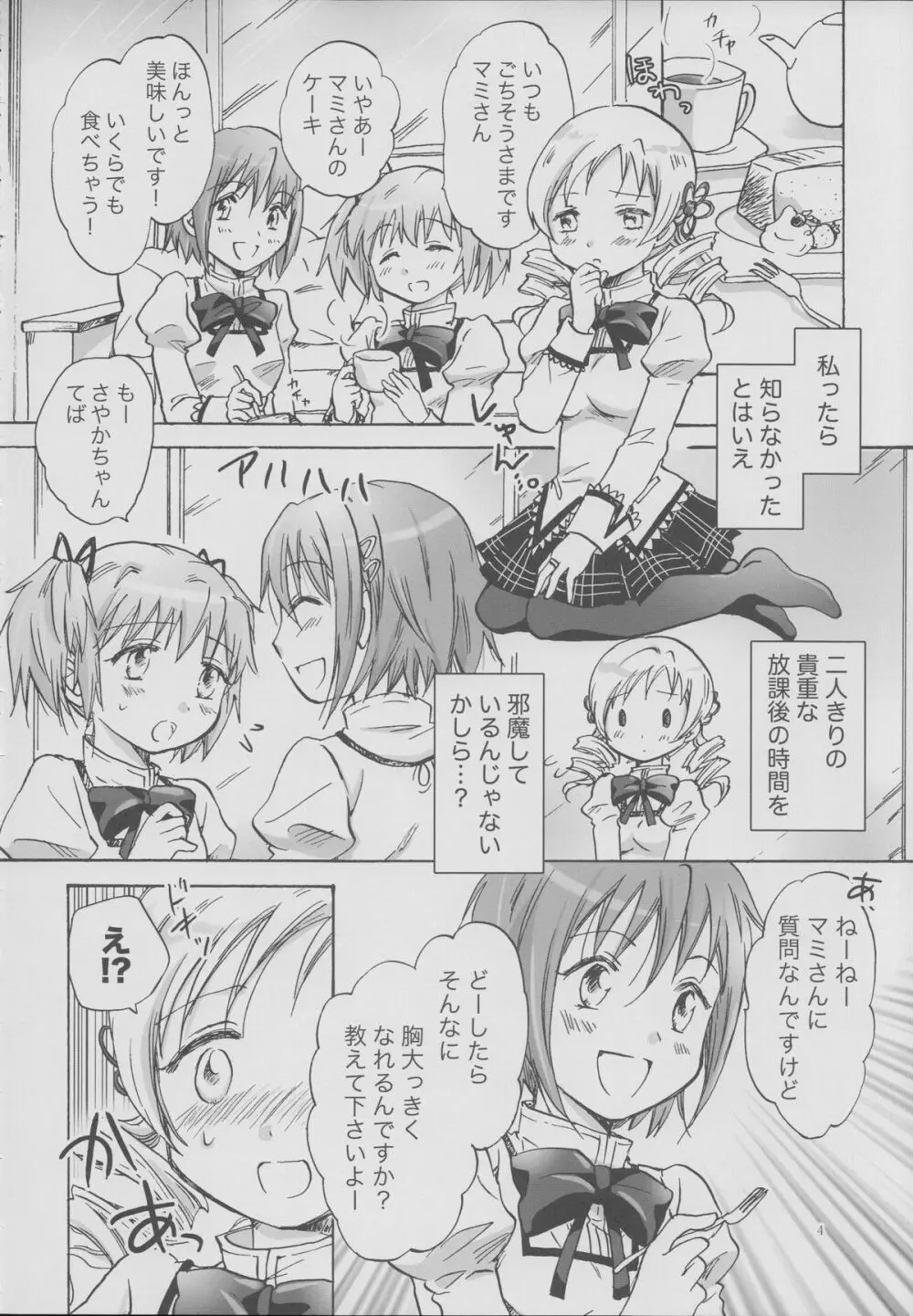 魔法少女のカン違い - page3
