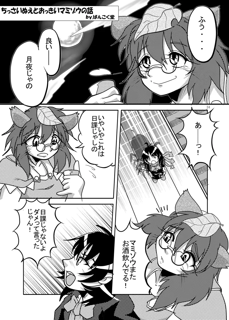 丸呑みの缶詰 東方×丸呑みシチュ合同誌 - page35