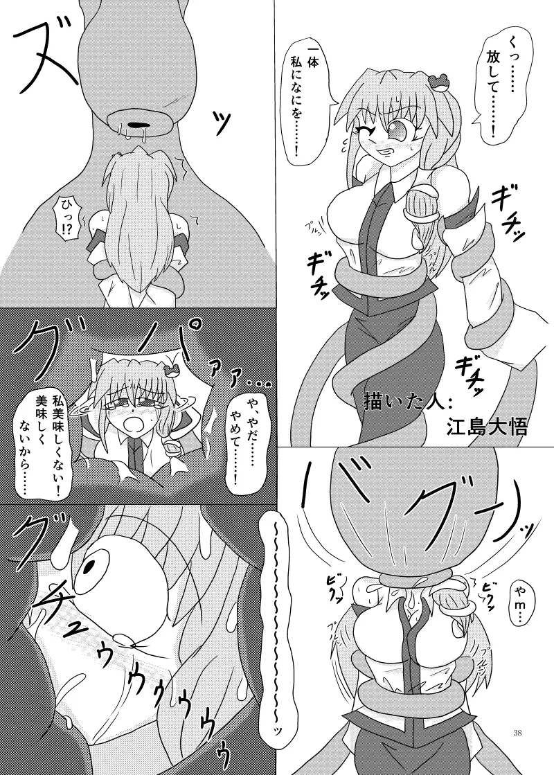 丸呑みの缶詰 東方×丸呑みシチュ合同誌 - page39