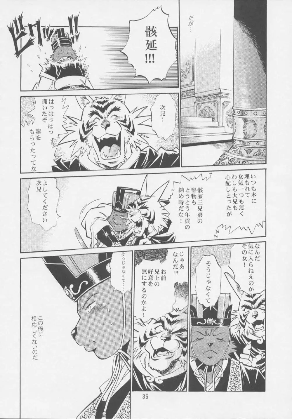 裏銀河戦国群雄伝・統一編 - page34