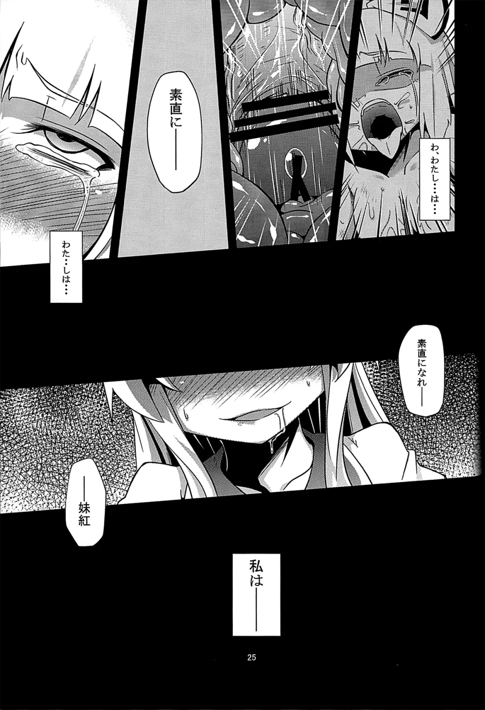 (C80) [はぴねすみるく (おびゃー)] -EternaL MoutH- (東方Project) - page24