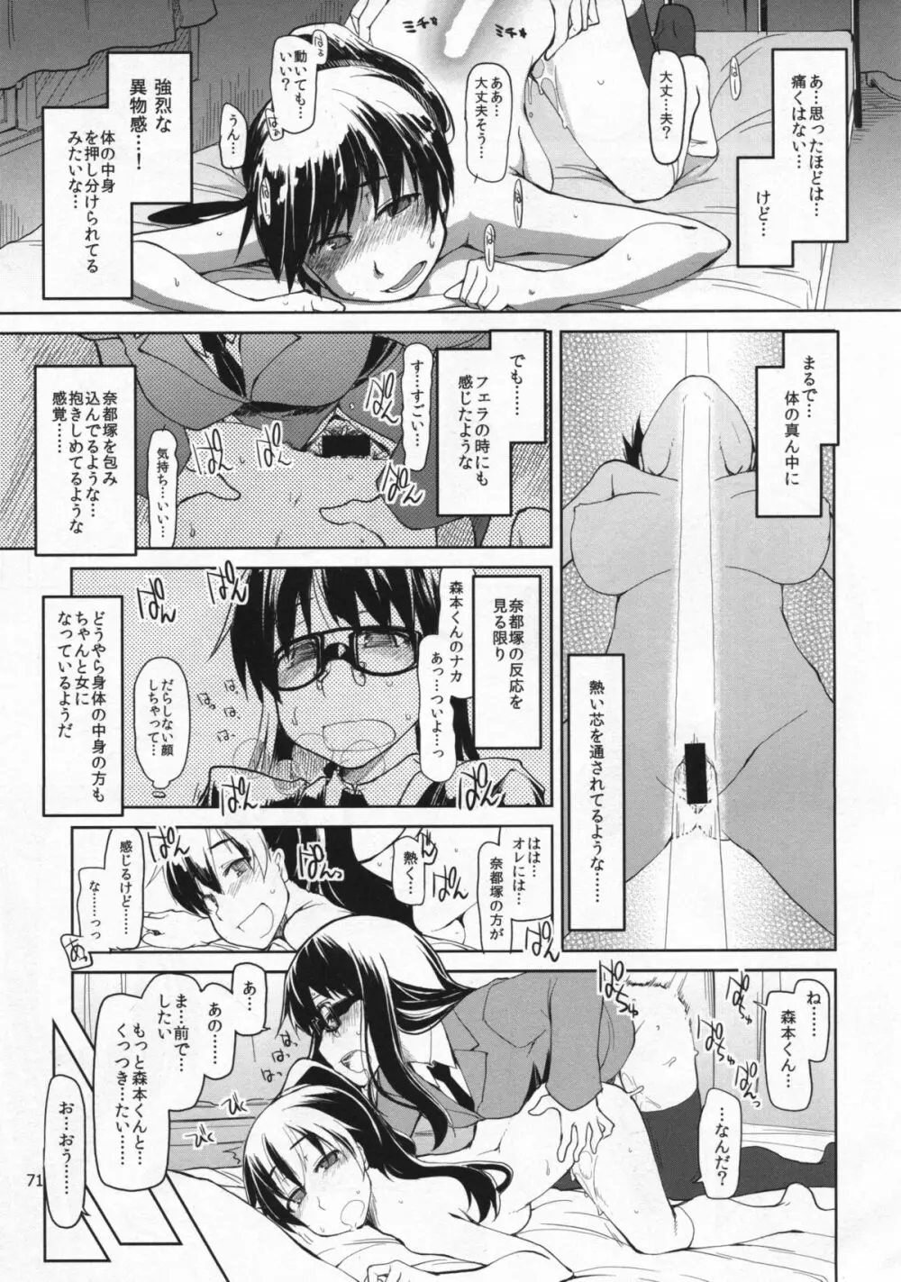 奈都塚さんの秘密。総集編 前編 - page72