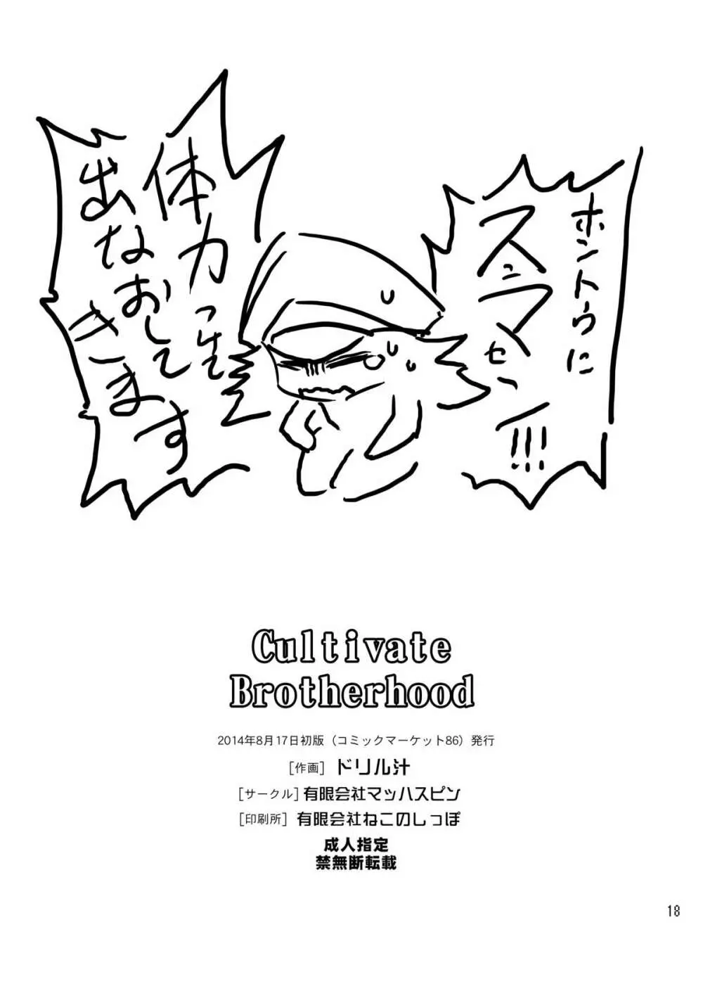 Cultivate Brotherhood - page15