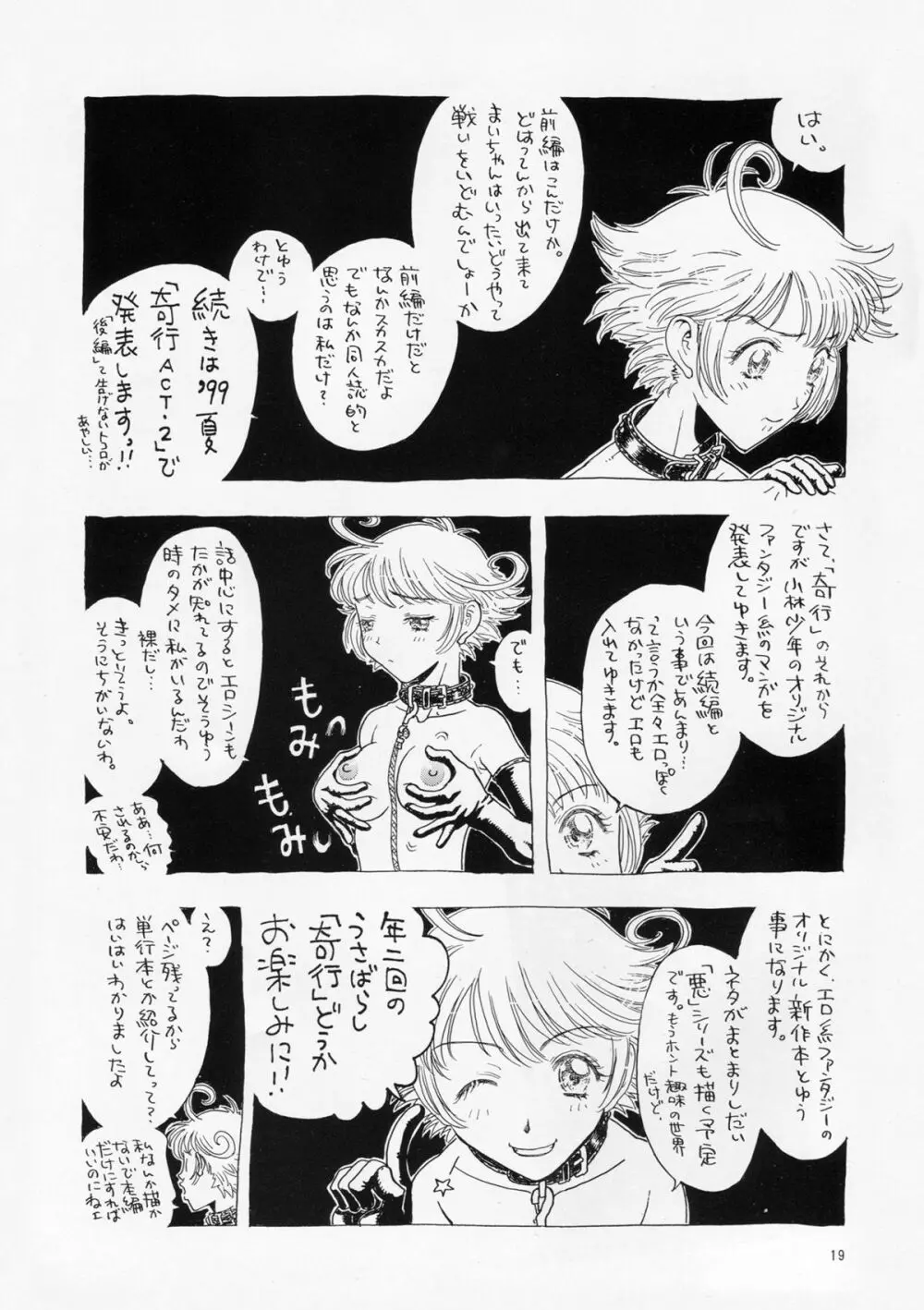 奇行 ACT.3 まいらんどはつてん・完結編 - page19