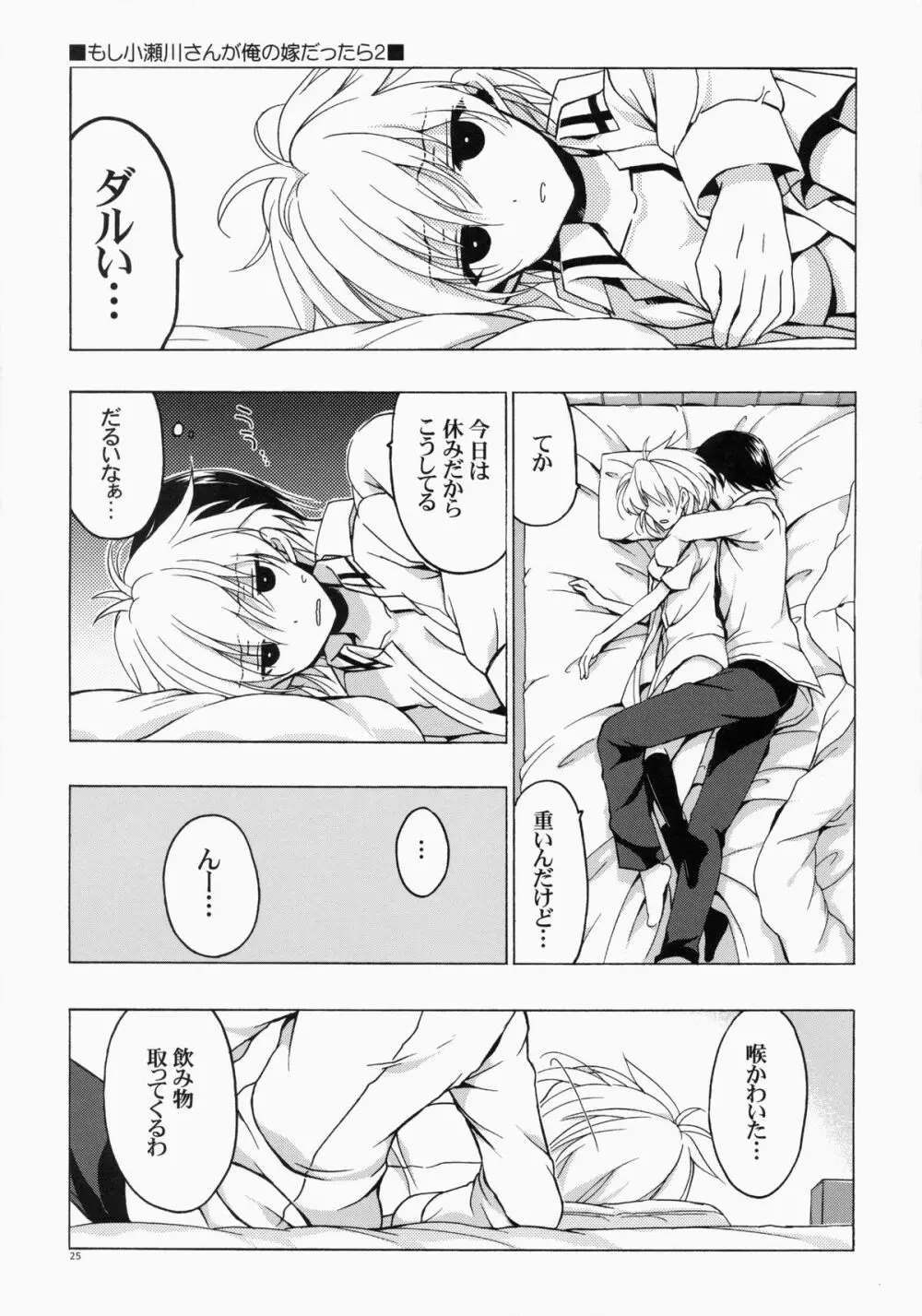 もし小瀬川さんが俺の嫁だったら総集編 - page25