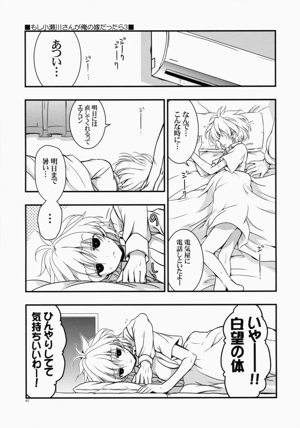 もし小瀬川さんが俺の嫁だったら総集編 - page45