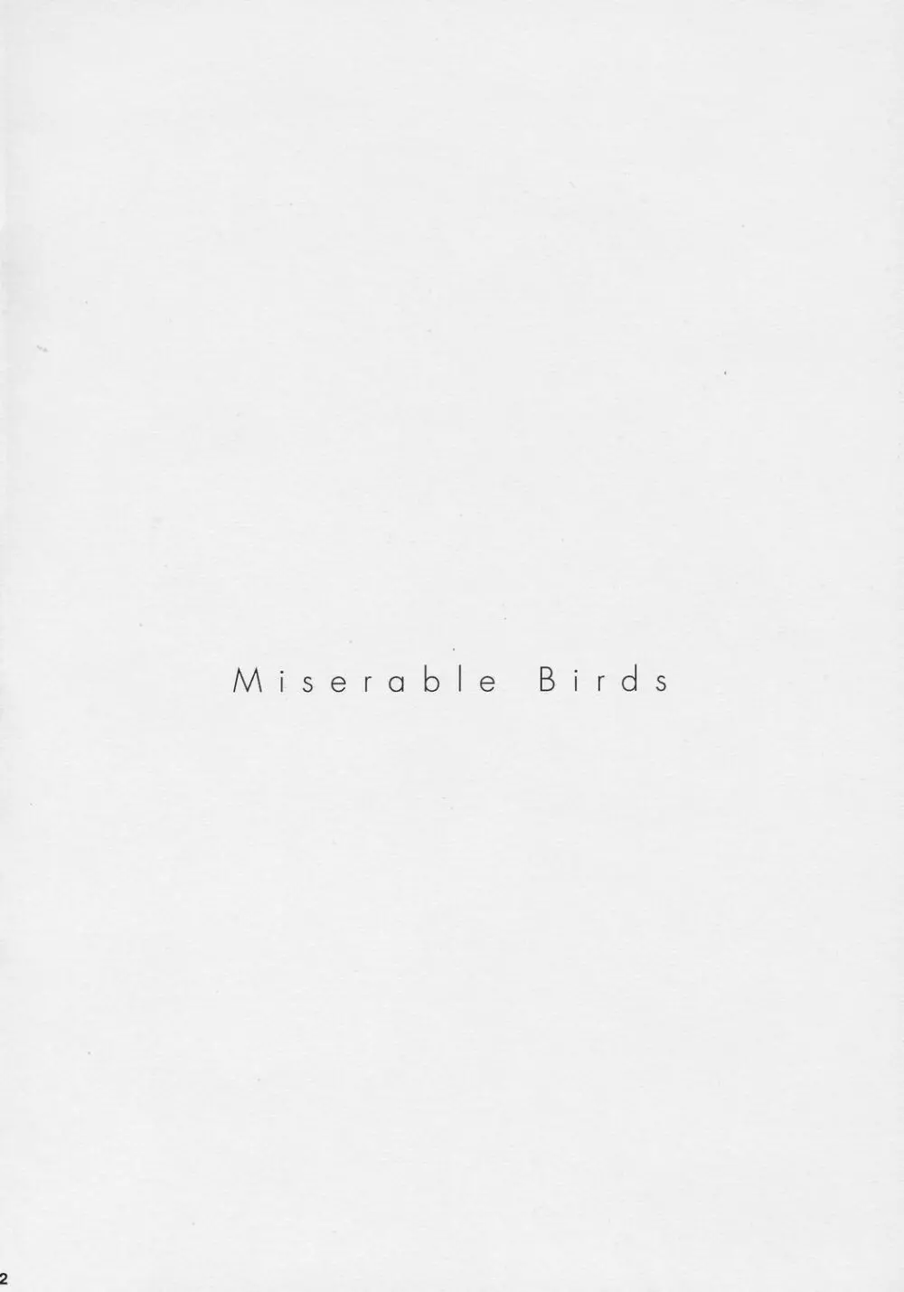 PRISONER 8 Miserable Birds - page3