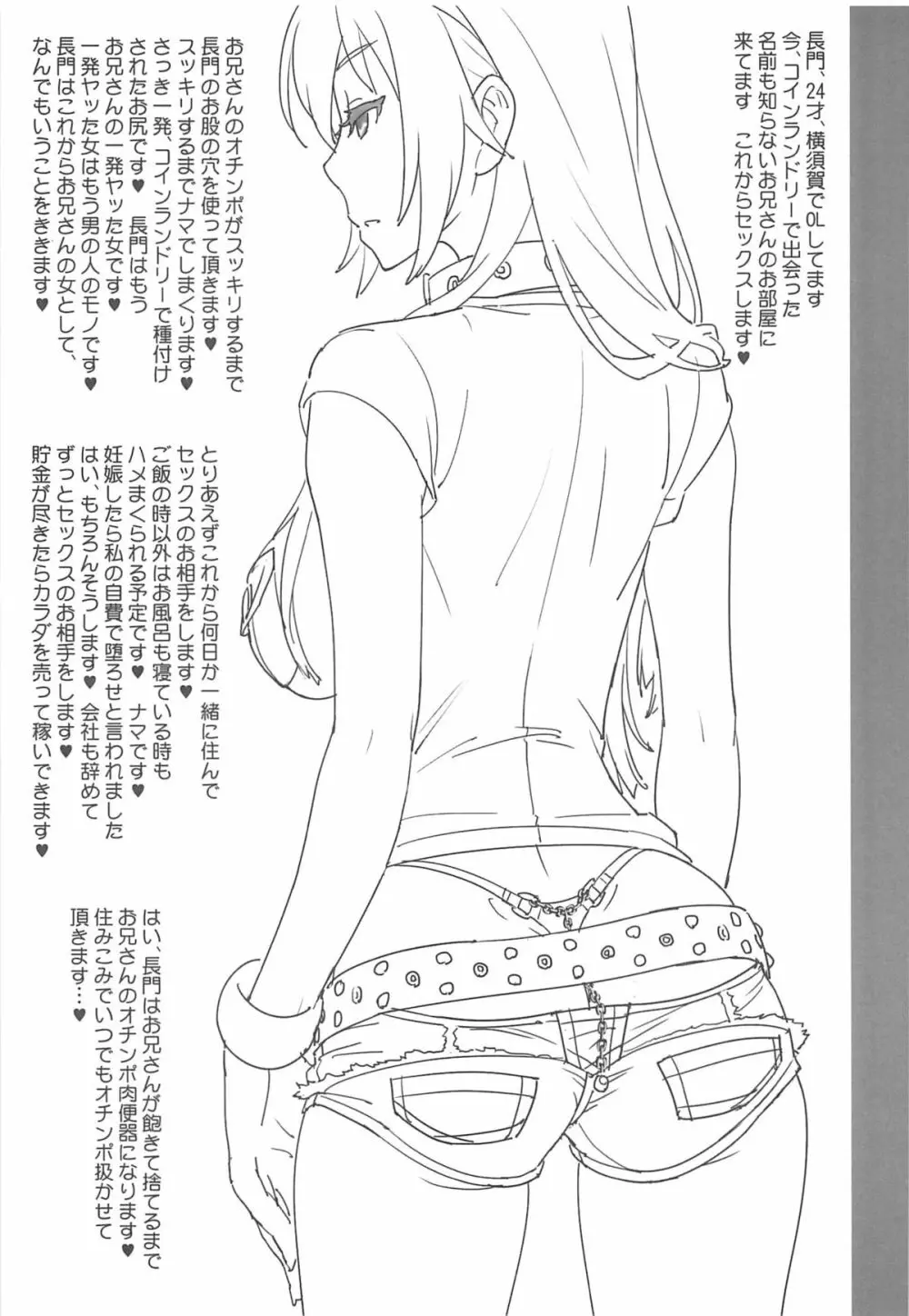 洗脳された長門はただの女になる - page4