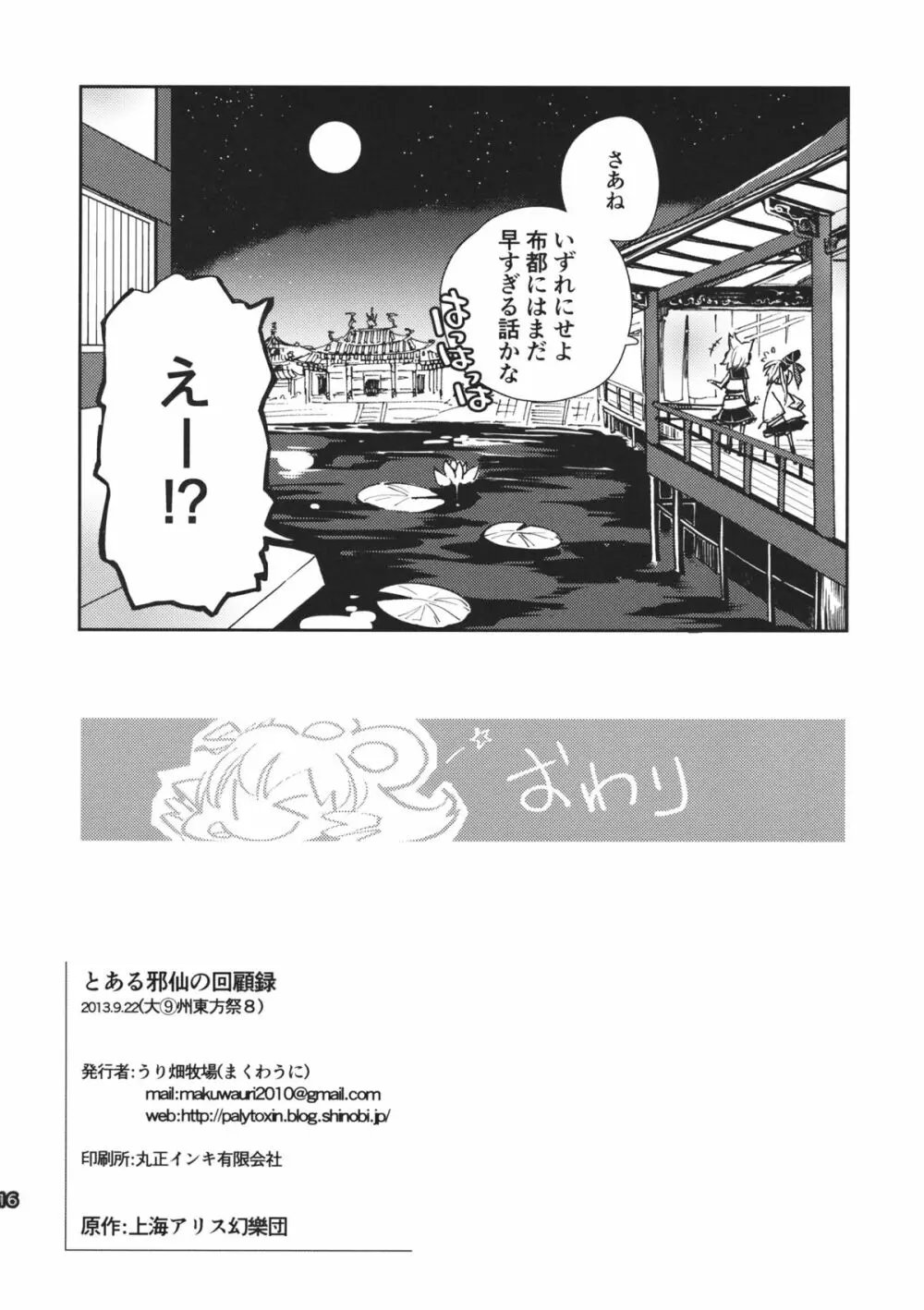 とある邪仙の回顧録 - page17