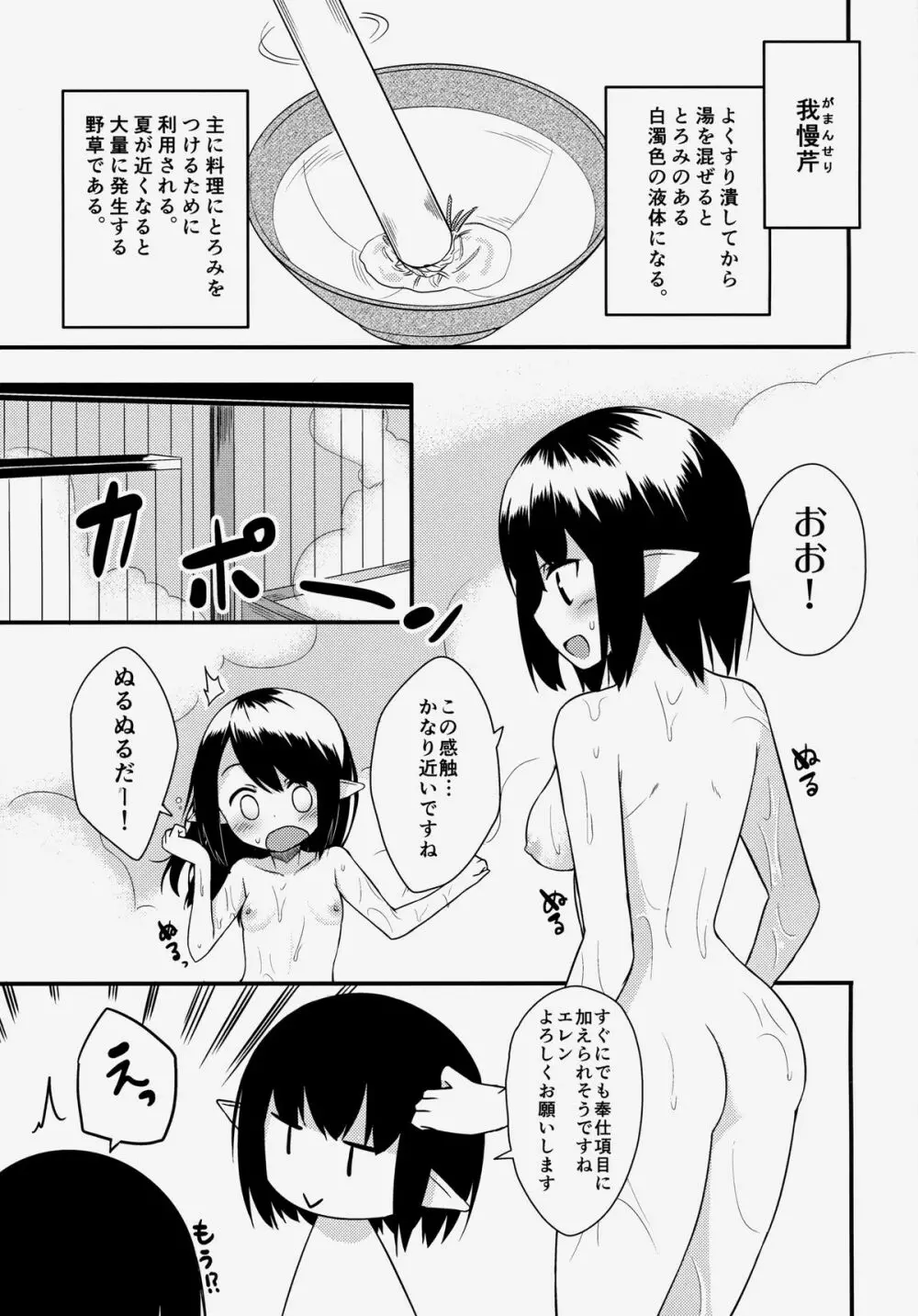 エルフ姉妹の挑戦 - page4