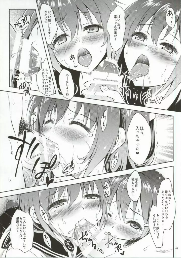 (サンクリ64) [しあわせ甘味料 (幸灯)} らいでんてぃてぃ (艦隊これくしょん -艦これ-) - page8