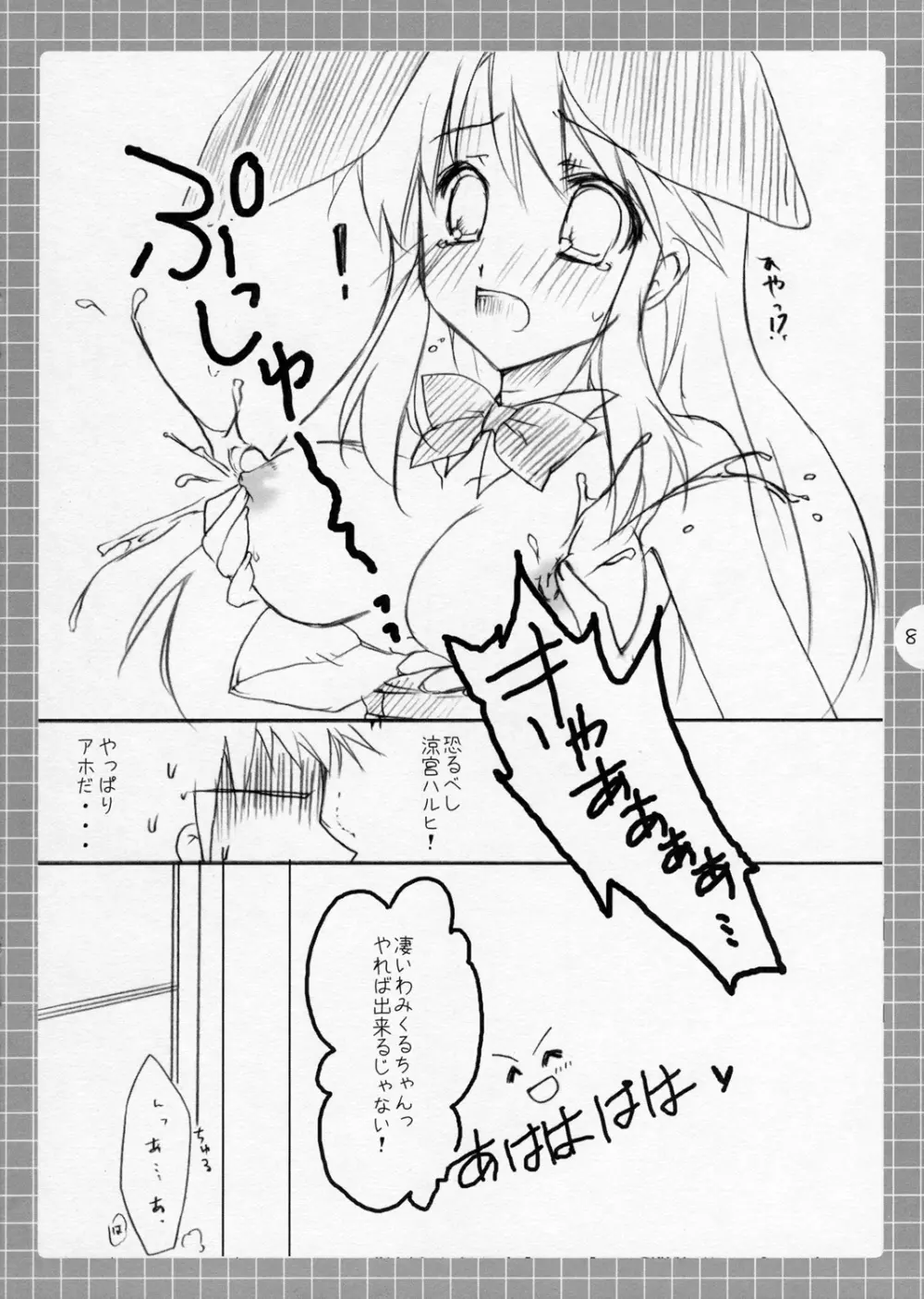 涼宮ハルヒの妄想～みくるミクルみるく。 - page7