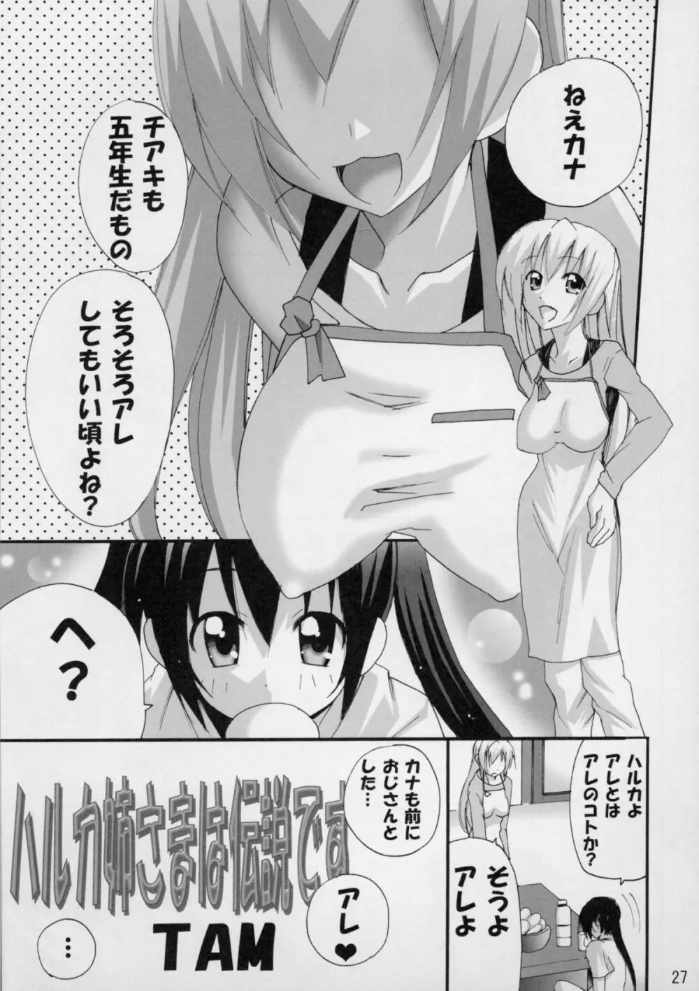 ハルカ姉さまとラブ汁まみれ - page26