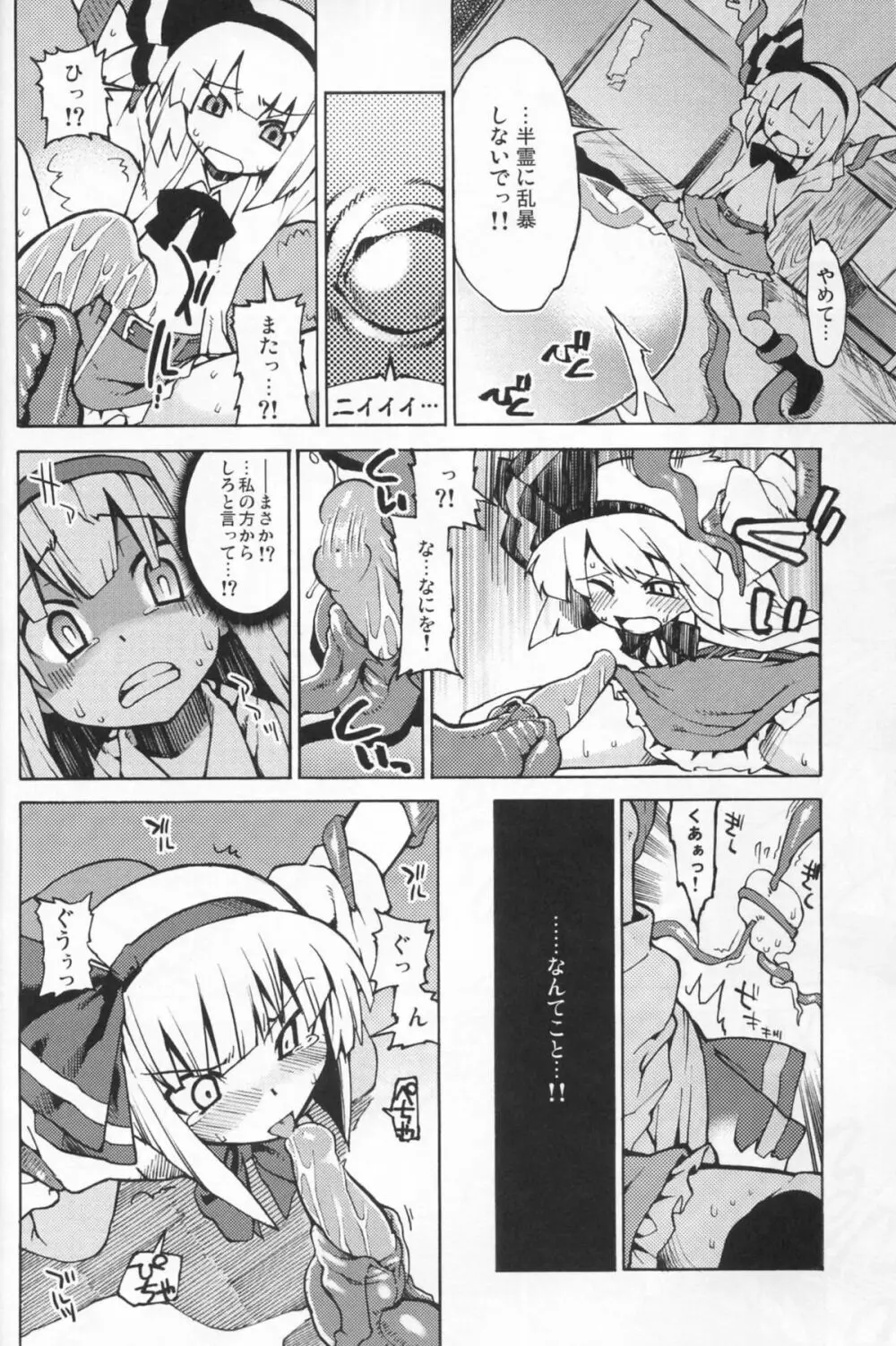 幽々子様そんなモノ食べちゃイケませんッ - page12