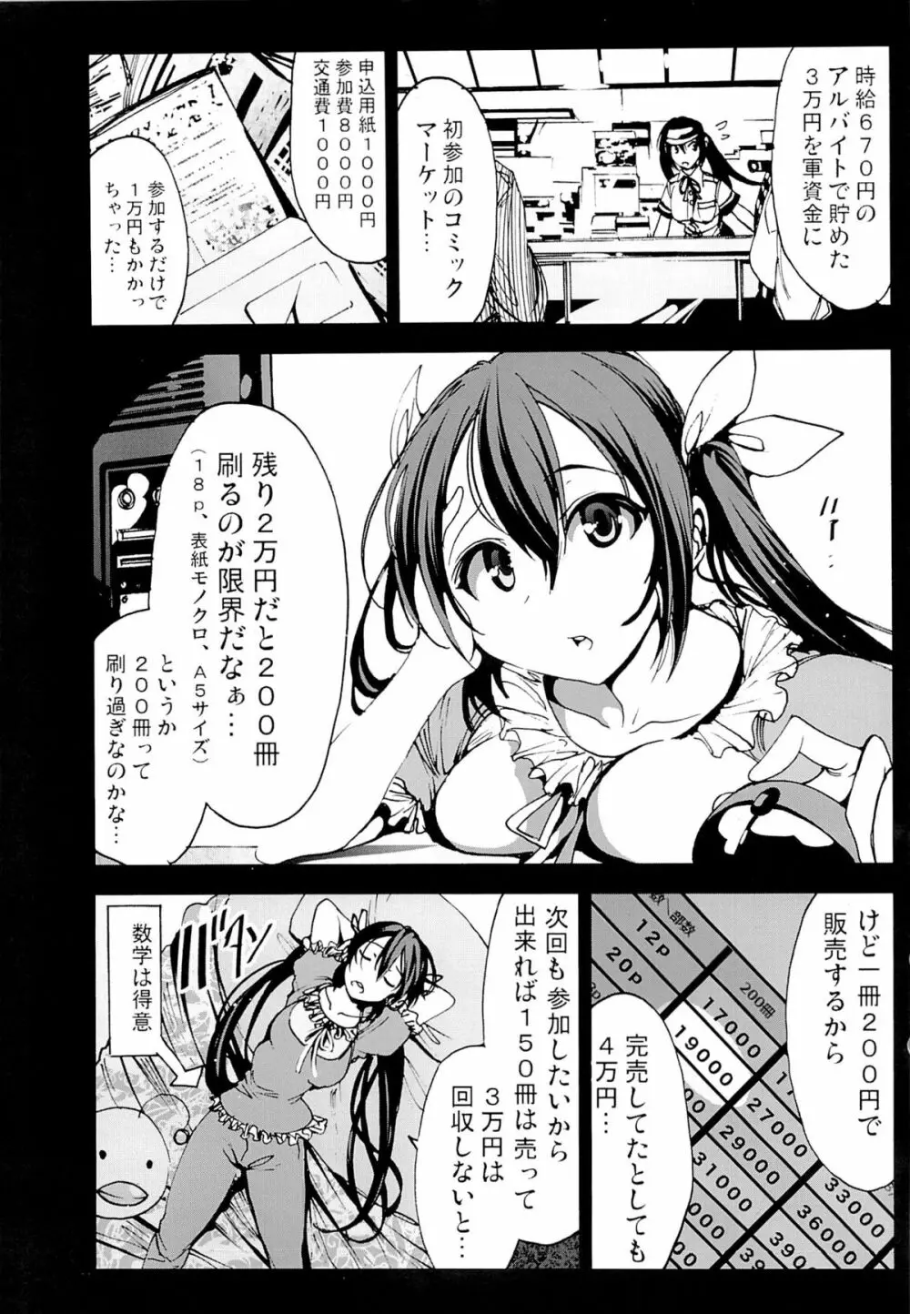 Hな同人誌の描き方 ～初めてのコミケ編～ - page3