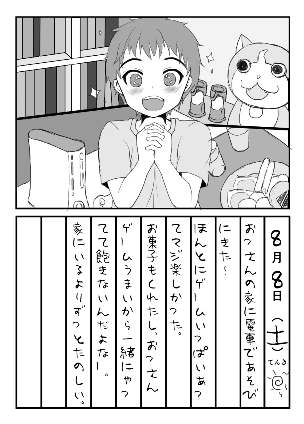 めすおちにっき - page3