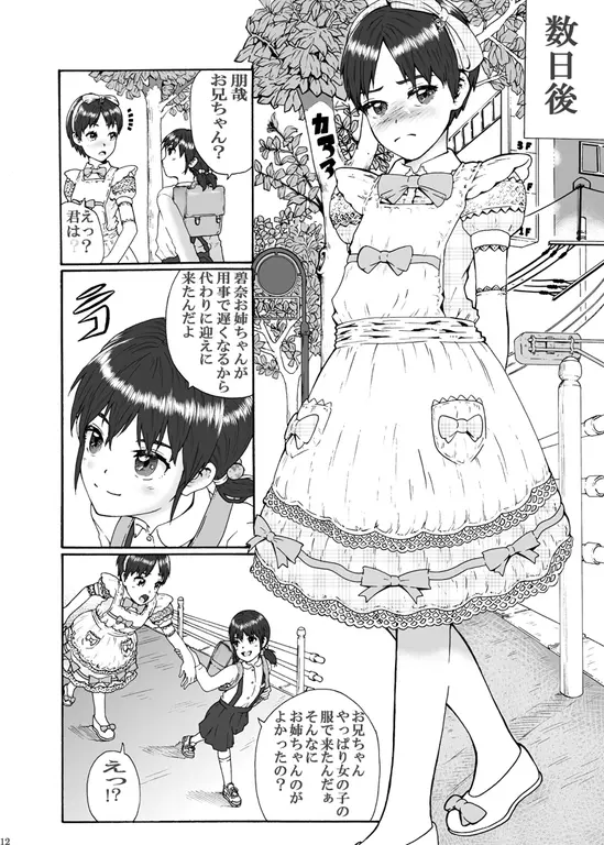 ふたなり三姉妹は女装少年のアナルがお好き - page13