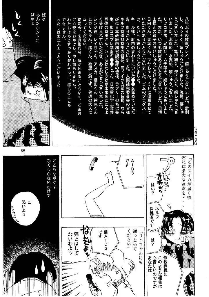 来世紀ネハンゲリオン THE NEXT WORLD NEHANGELION - page65