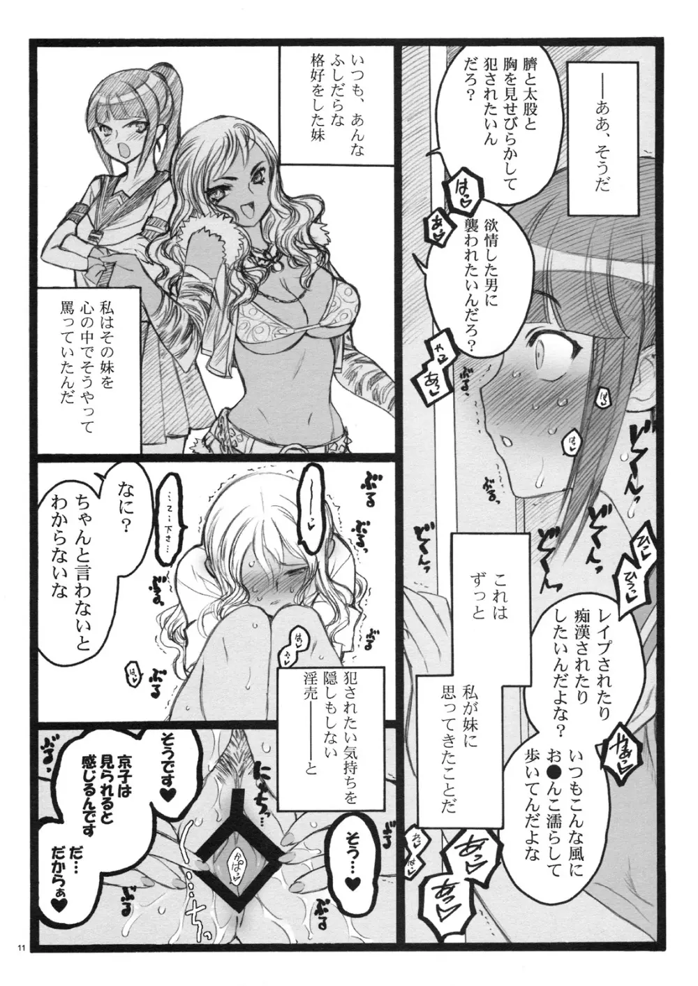 希有馬屋同人フィキュア計画 外伝 BOOK04 清香&京子18禁本 - page10