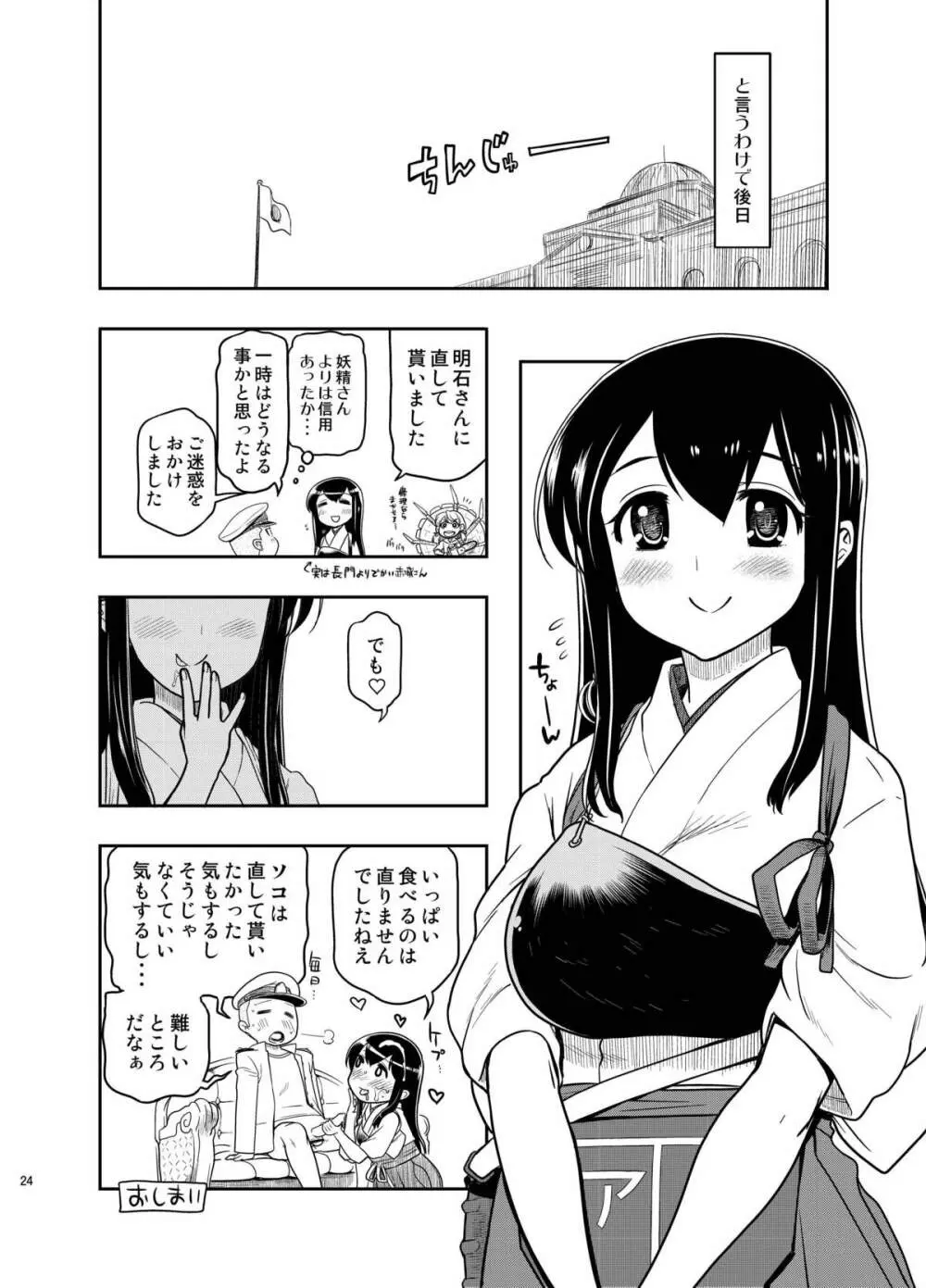 お尻の大きい赤城さんにおいしく頂かれました - page23