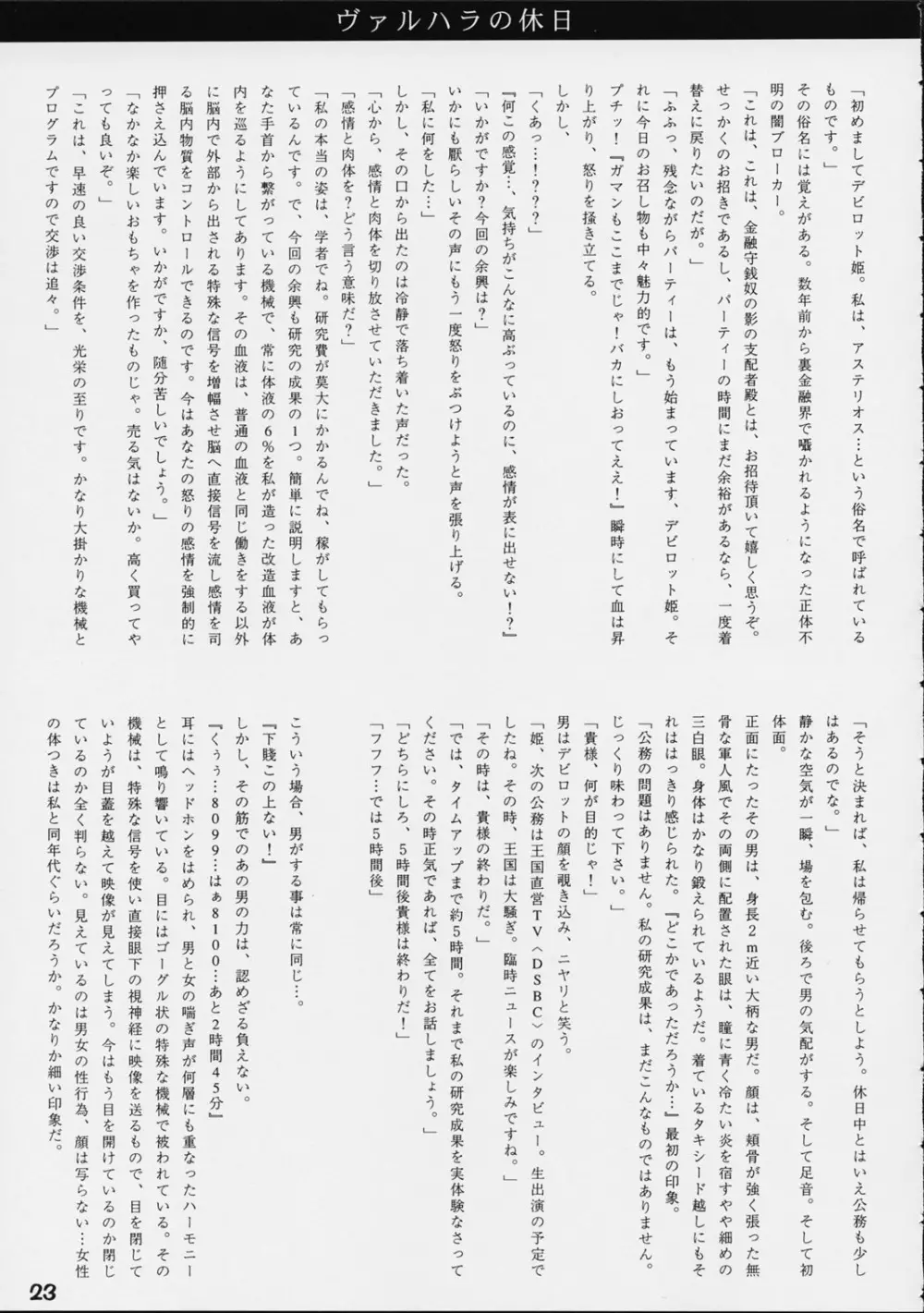 第ー王女近衛師団 5.5 - page22