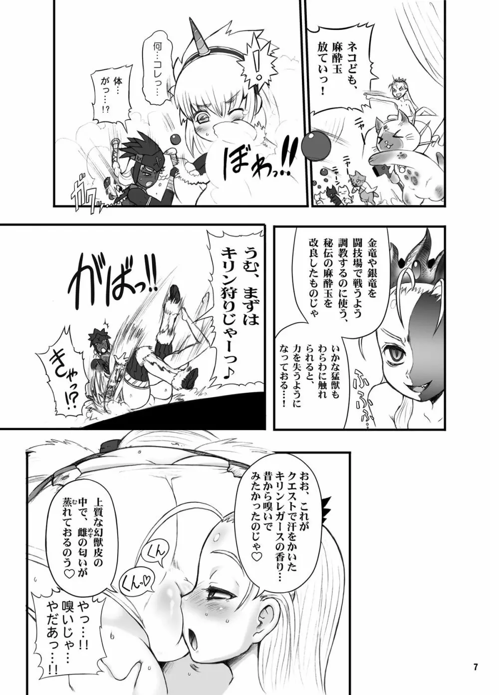 わがまま王女のハンター大連続狩猟! - page7