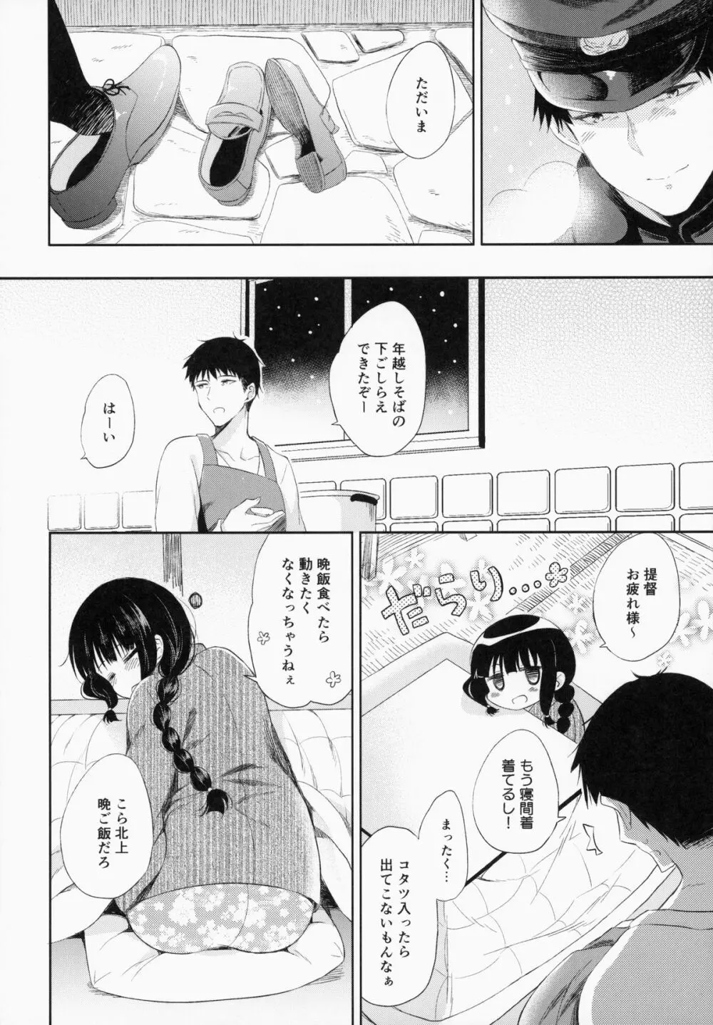 北上さんと提督がいっしょに暮らすお話。 - page9