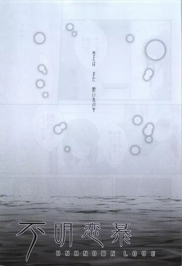 不明恋慕 - page3